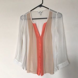 Joie silk blouse size XS
